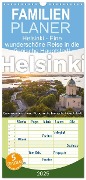 Familienplaner 2025 - Helsinki - Eine wunderschöne Reise in die finnische Hauptstadt. mit 5 Spalten (Wandkalender, 21 x 45 cm) CALVENDO - M. Scott