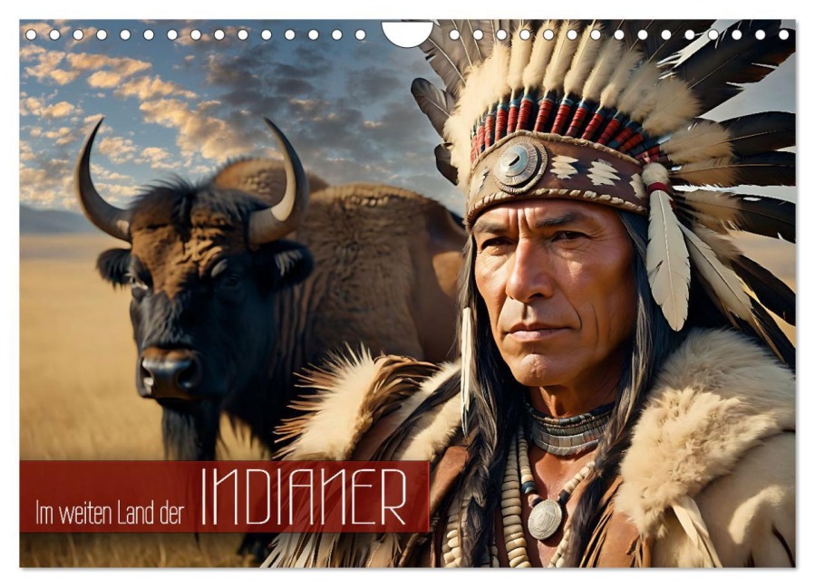 Im weiten Land der Indianer (Wandkalender 2026 DIN A4 quer), CALVENDO Monatskalender - Renate Utz