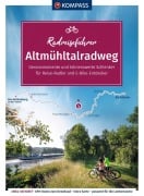 Cover-Bild zum Titel 'KOMPASS Radreiseführer Altmühltalradweg von Rothenburg ob der Tauber bis Kelheim' von ''
