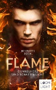 Cover-Bild zum Titel 'Flame 2: Dunkelherz und Schattenlicht' von 'Henriette Dzeik'