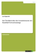 Cover-Bild zum Titel 'Ein Überblick über die Grundelemente des Handball-Torwarttrainings' von 'Lev Esipovich'