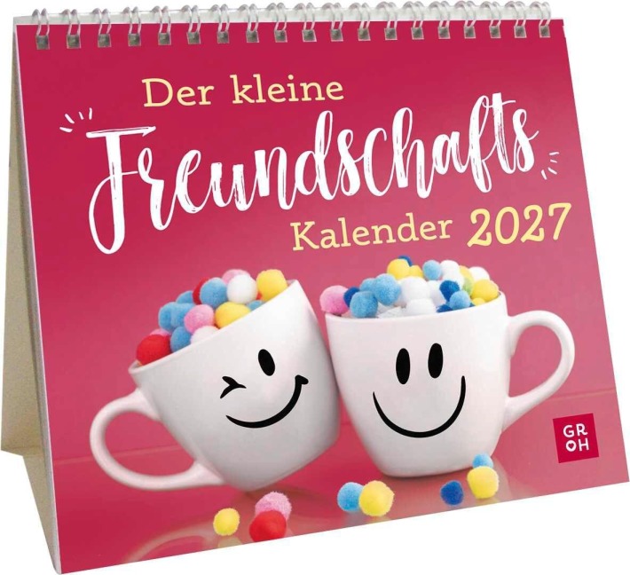 Mini-Kalender 2027: Der kleine Freundschaftskalender - 