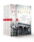Cover-Bild zum Titel 'Inspektor Kajetan: Die gesamte Reihe in drei Bänden im Schuber' von 'Robert Hültner'