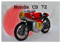 Honda CB 72 (Tischkalender 2024 DIN A5 quer), CALVENDO Monatskalender - Ingo Laue