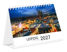 Cover-Bild zum Titel 'Kalender Leipzig kompakt 2027' von 'K4 Verlag, Peter Schubert'