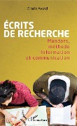 Cover-Bild zum Titel 'Ecrits de recherche' von 'Gloria Awad'