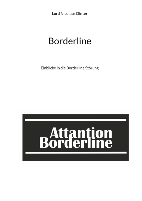 Borderline - Lord Nicolaus Dinter