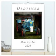 Oldtimer - mein Trecker (hochwertiger Premium Wandkalender 2025 DIN A2 hoch), Kunstdruck in Hochglanz - Peter Roder
