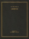 Gottfried Wilhelm Leibniz: Sämtliche Schriften und Briefe August 1705 - April 1706 - 