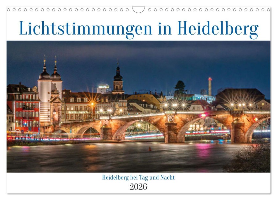 Lichtstimmungen in Heidelberg (Wandkalender 2026 DIN A3 quer), CALVENDO Monatskalender - Thorsten Assfalg Fotografie und Bildbearbeitung