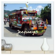 Cover-Bild zum Titel 'Jeepneys (hochwertiger Premium Wandkalender 2026 DIN A2 quer), Kunstdruck in Hochglanz' von 'Rudolf Blank'