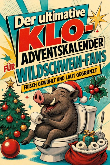 Der ultimative Klo-Adventskalender für Wildschwein-Fans - Eva Klein