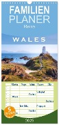 Familienplaner 2025 - Wales mit 5 Spalten (Wandkalender, 21 x 45 cm) CALVENDO - Joana Kruse