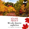 Cover-Bild zum Titel 'Wo die Spuren aufhören. Der zehnte Fall für Gamache' von 'Louise Penny'