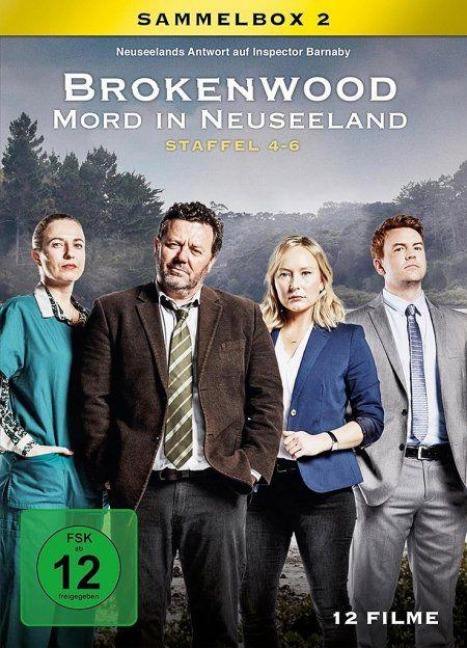 Brokenwood - Mord in Neuseeland - Timothy Balme, James Griffin, Greg Mcgee, Nic Sampson, Mike Smith