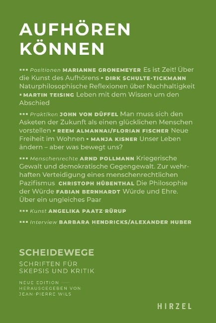 Aufhören können - Jean-Pierre Wils