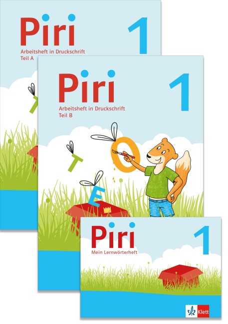 Piri 1. Arbeitsheft in Druckschrift Klasse 1 - 