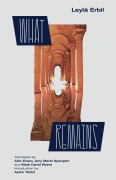 Cover-Bild zum Titel 'What Remains' von 'Leylâ Erbil'