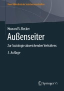Cover-Bild zum Titel 'Außenseiter' von 'Howard S. Becker'