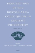 Cover-Bild zum Titel 'Proceedings of the Boston Area Colloquium in Ancient Philosophy' von ''