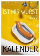 Cover-Bild zum Titel 'Ist mir Wurst Kalender (Tischkalender 2026 DIN A5 hoch), CALVENDO Monatskalender' von 'Mettfluencer Mettfluencer'