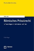 Cover-Bild zum Titel 'Römisches Privatrecht' von 'Jens Peter Meincke'