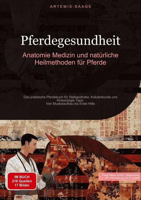 Pferdegesundheit: Anatomie, Medizin und natürliche Heilmethoden für Pferde - Artemis Saage