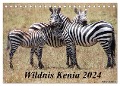 Wildnis Kenia 2024 (Tischkalender 2024 DIN A5 quer), CALVENDO Monatskalender - Rainer Schwarz