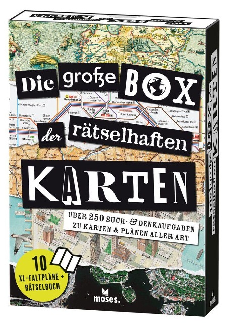 Die große Box der rätselhaften Karten - Elke Vogel