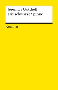 Cover-Bild zum Titel 'Die schwarze Spinne' von 'Jeremias Gotthelf'