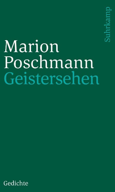 Geistersehen - Marion Poschmann