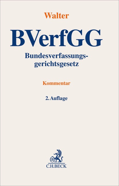 Bundesverfassungsgerichtsgesetz. BVerfGG - 