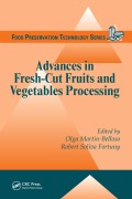 Cover-Bild zum Titel 'Advances in Fresh-Cut Fruits and Vegetables Processing' von 'Olga Martin-Belloso, Robert Soliva Fortuny'
