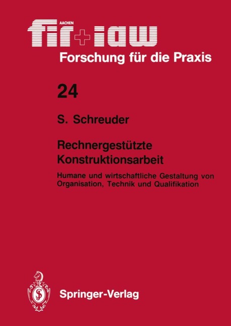Rechnergestützte Konstruktionsarbeit - Siegfried Schreuder
