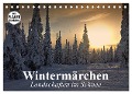 Wintermärchen. Landschaften im Schnee (Tischkalender 2025 DIN A5 quer), CALVENDO Monatskalender - Elisabeth Stanzer