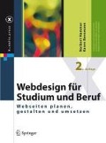 Cover-Bild zum Titel 'Webdesign für Studium und Beruf' von 'Norbert Hammer, Karen Bensmann'