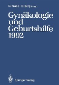 Cover-Bild zum Titel 'Gynäkologie und Geburtshilfe 1992' von ''