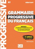 Grammaire progressive du français - Niveau débutant. Buch + Audio-CD - 