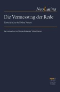 Cover-Bild zum Titel 'Die Vermessung der Rede' von ''