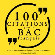 Cover-Bild zum Titel '100 citations pour le bac français' von 'Various'