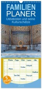 Cover-Bild zum Titel 'Familienplaner 2026 - Usbekistan und seine Kulturschätze mit 5 Spalten (Wandkalender, 21 x 45 cm) CALVENDO' von 'Karin Stein'