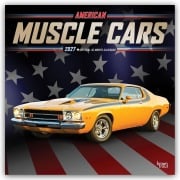 Cover-Bild zum Titel 'American Muscle Cars - Muskel-Autos 2027 - 16-Monatskalender' von 'Browntrout Publishers'
