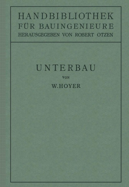 Unterbau - W. Hoyer
