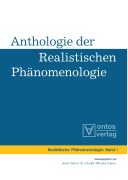 Cover-Bild zum Titel 'Anthologie der realistischen Phänomenologie' von ''
