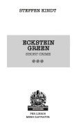 Cover-Bild zum Titel 'Eckstein Green' von 'Steffen Kindt'