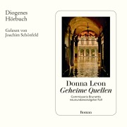 Cover-Bild zum Titel 'Geheime Quellen' von 'Donna Leon'