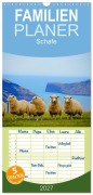 Cover-Bild zum Titel 'Familienplaner 2027 - Schafe mit 5 Spalten (Wandkalender, 21 x 45 cm) CALVENDO' von 'Elisabeth Stanzer'