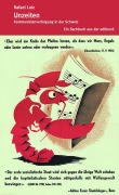 Cover-Bild zum Titel 'Unzeiten' von 'Rafael Lutz'