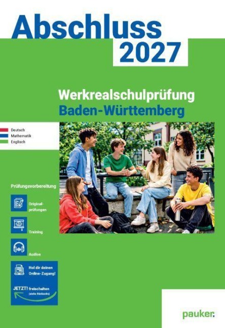 Werkrealschule Baden-Württemberg | pauker Aufgabenband 2027 - 