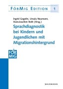 Cover-Bild zum Titel 'Sprachdiagnostik bei Kindern und Jugendlichen mit Migrationshintergrund' von ''